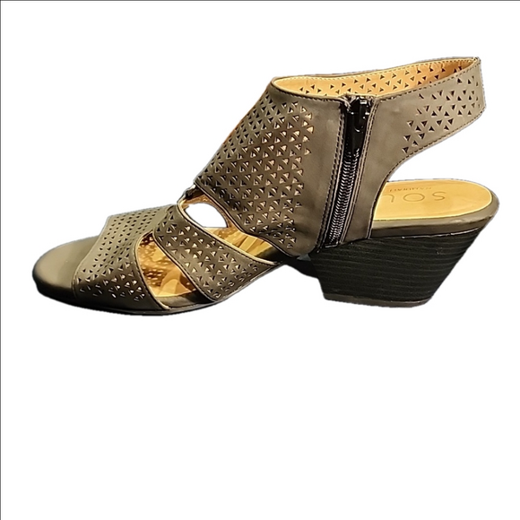 Soul Naturalizer 10 wedge sandals - Picture 3 of 6